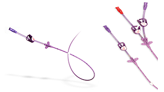 Power Hickman catheter