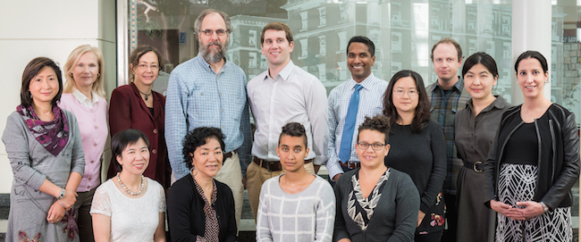 Group photo of the UCSF Breast Research Group