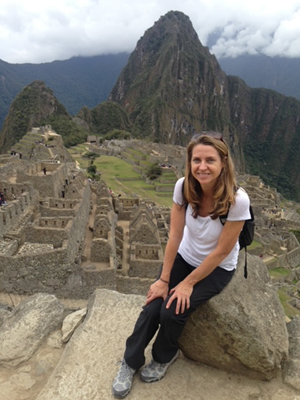 Heather Benjamin at Machu Piccho